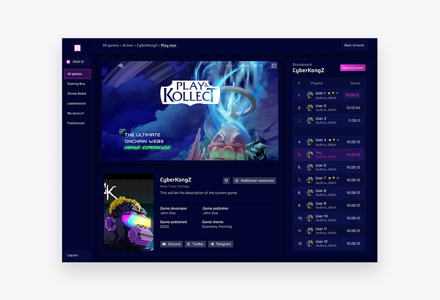RetroRack : Competitive Crypto Gaming
